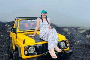 Bali: Dag/Solnedgång Dag/Solnedgång Mount Batur 4WD Jeep och naturlig varm källa