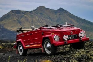 Bali/Mount Batur: Classic VW Volcano Safari & Hot Spring