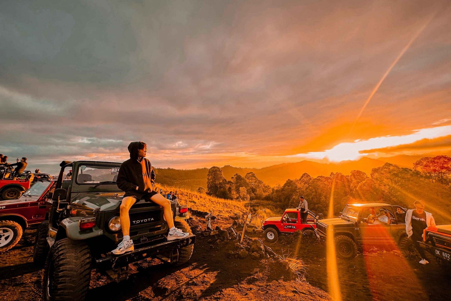 Bali: Mount Batur Jeep Sonnenaufgang - All Inclusive Tour