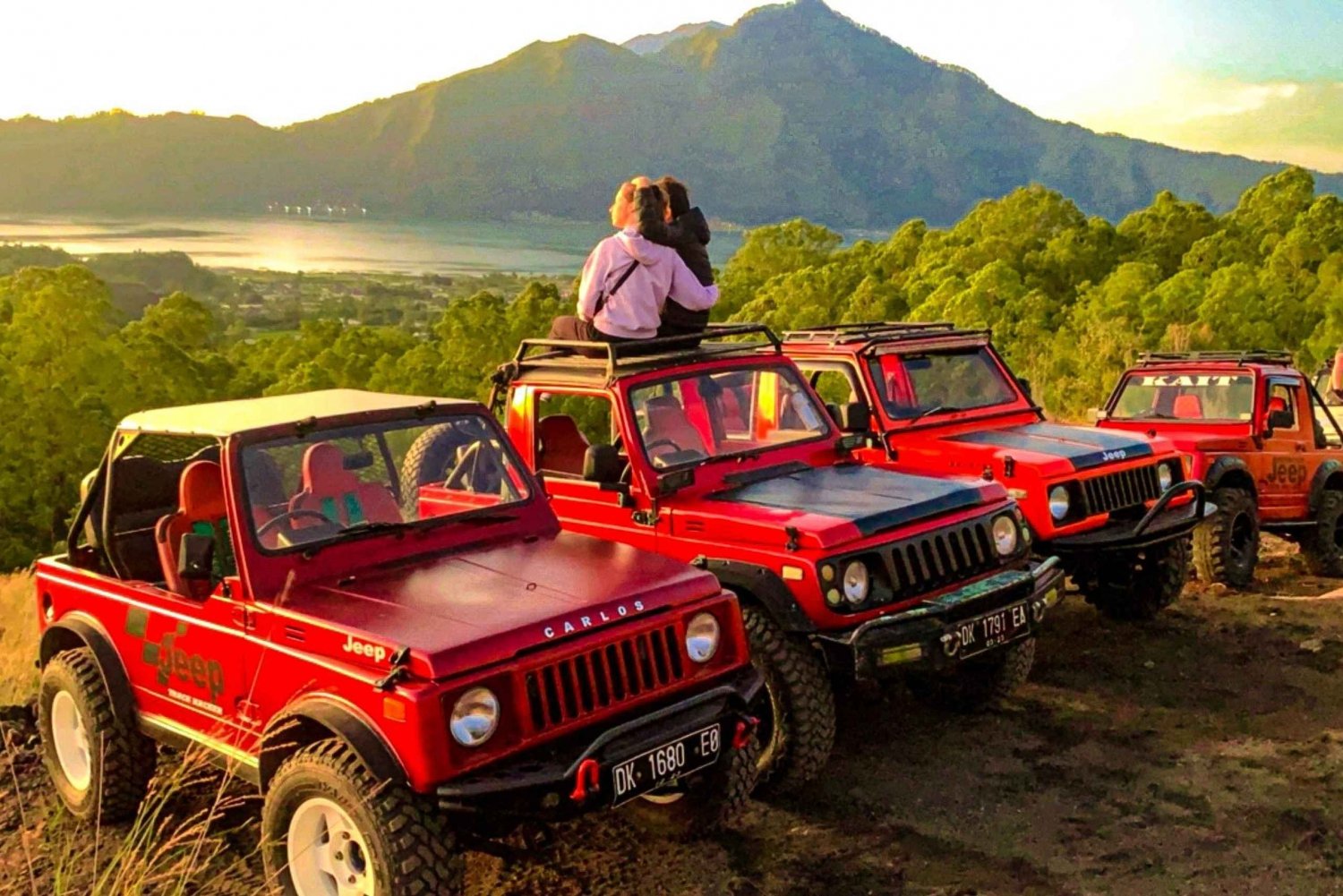 Bali: Delt jeeptur med soloppgang på Mount Batur