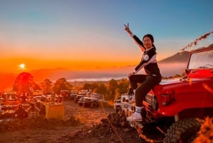 Bali: Fælles jeeptur med solopgang på Mount Batur