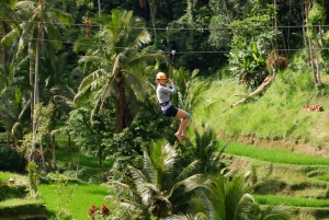 Bali: Mount Batur Jeep Sunrise Tour & Ubud Zipline Adventure