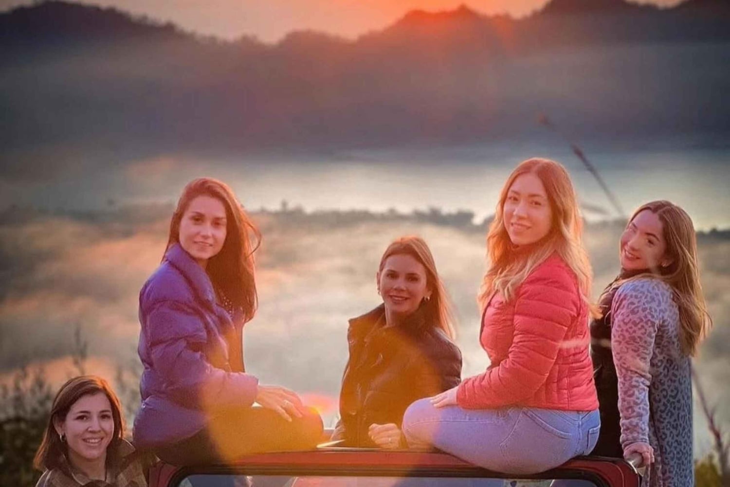 Bali : excursion en Jeep sur le mont Batur et village de Trunyan