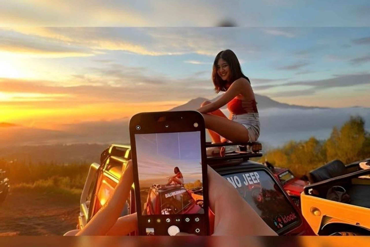 Bali: Mount Batur Jeep Sunrise con Desayuno Todo Incluido