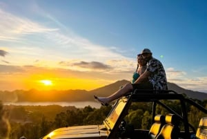 Bali: Mount Batur Jeep solopgang med varm kilde