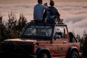 Bali: Mount Batur Jeep Tour with Floating Temple & Falls