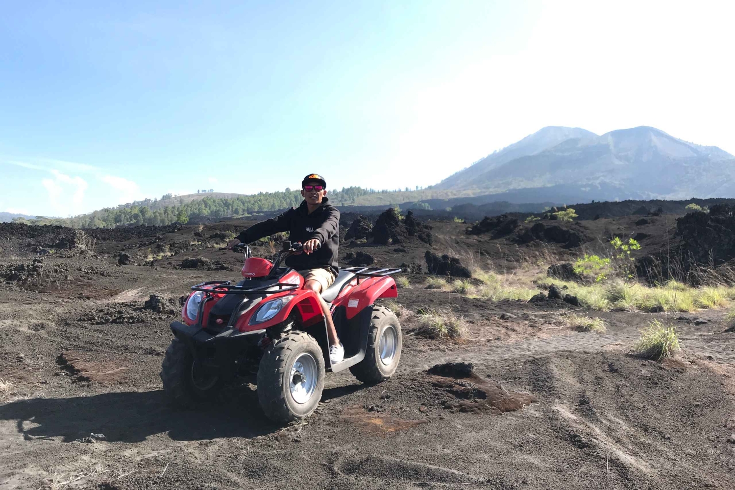 Bali: Mount Batur Quad Bike Tour and Natural Hot Springs