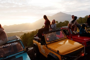 Bali/Mount Batur: Sunrise Guided Jeep & ATV Black Sand Tour