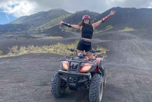 Bali/Mount Batur: Sunrise Guided Jeep & ATV Black Sand Tour