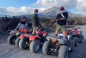 Bali/Mount Batur: Sunrise Guided Jeep & ATV Black Sand Tour