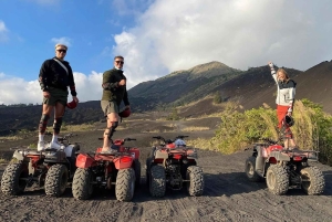 Bali/Mount Batur: Sunrise Guided Jeep & ATV Black Sand Tour