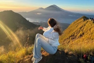 Bali: Mount Batur Sunrise Vandring med frukost och varm källa