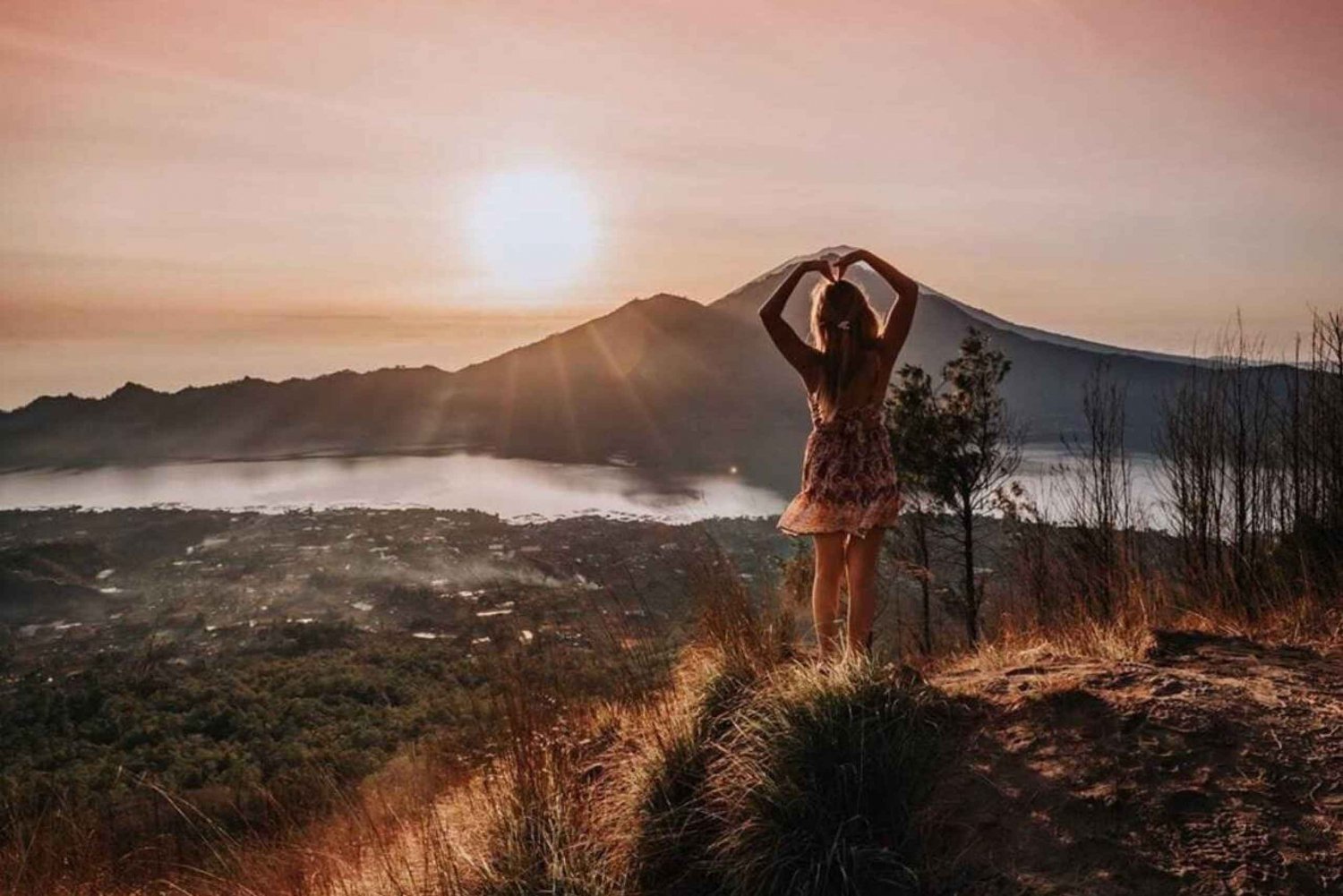 Bali: Batur-vuoren auringonnousun vaellus aamiaisella -All Inclusive.