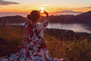 Bali: Vandretur ved solopgang på Mount Batur med morgenmad - alt inklusive