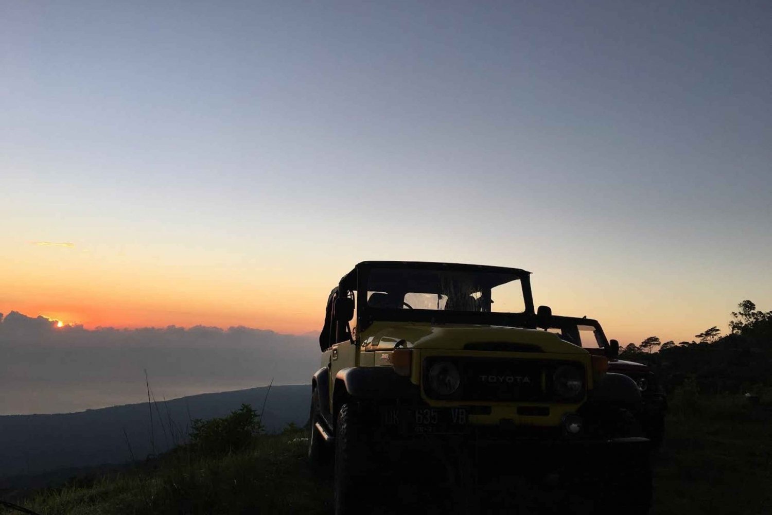 Bali: Batur-fjellets soloppgang i jeep med Jungle Swing