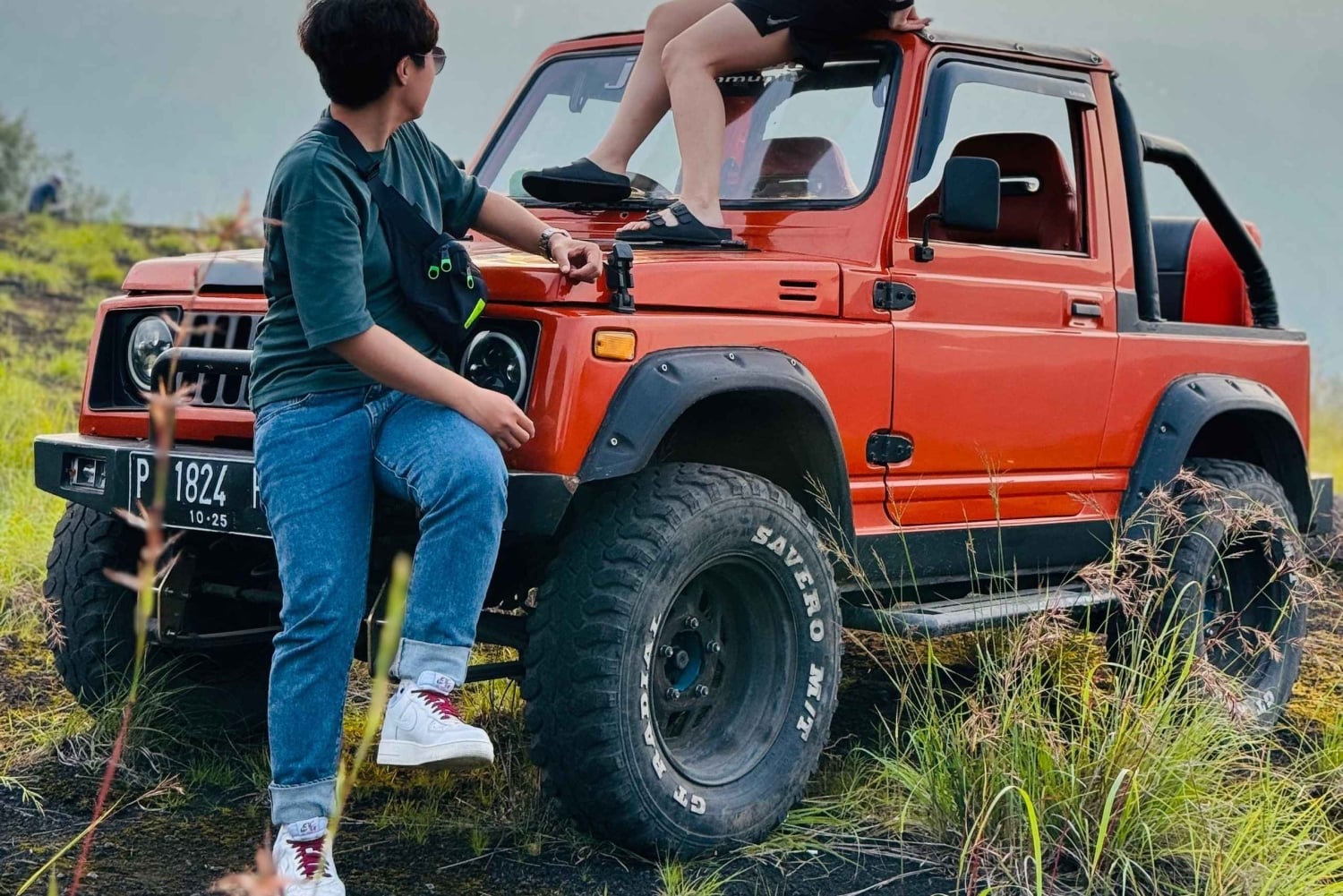 Bali: Mount Batur Sunrise Jeep Tour and Alas Harum Swing