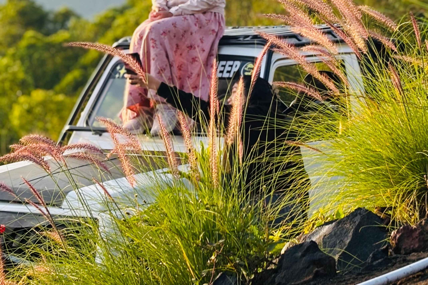 Bali: Mount Batur Sunrise Jeep Tour and Alas Harum Swing