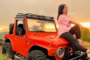 Bali: Mount Batur zonsopgang Jeep Tour met warmwaterbronnen