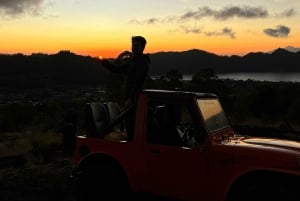 Bali: Mount Batur Sunrise Jeep Tour med varme kilder