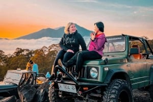 Bali: Mount Batur Sunrise Jeep Tour with Hot Springs