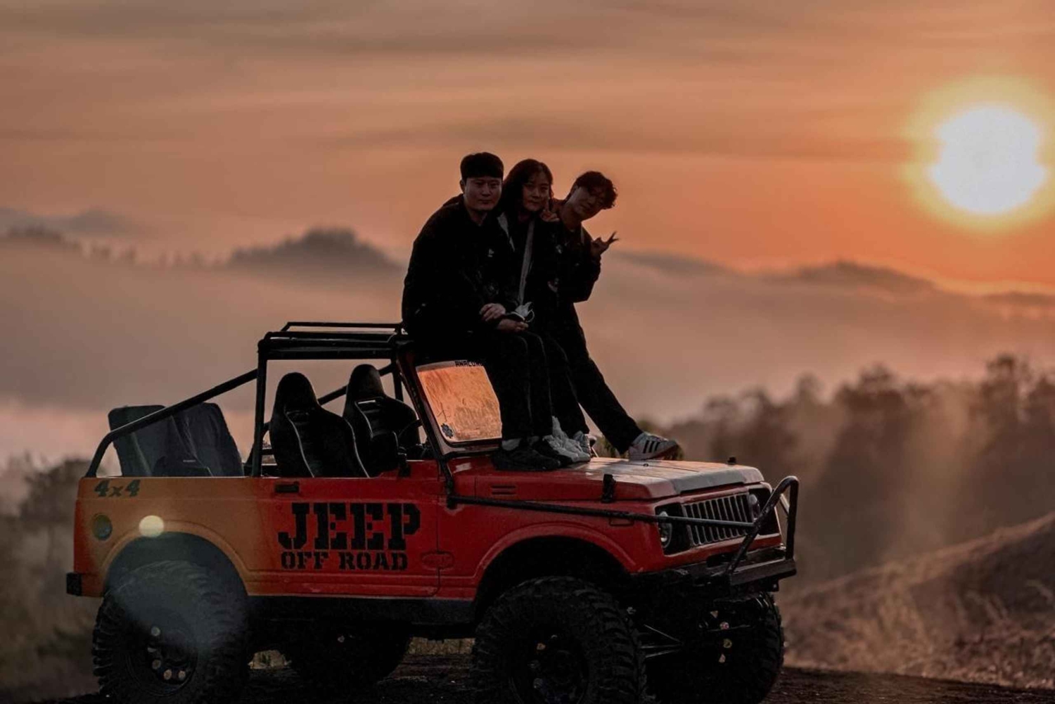 Bali: Mount Batur Sunrise Jeep Tour with Hotel Transfer