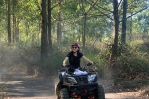 Bali: Soloppgangstrekning på Mount Batur med ATV og svart lava