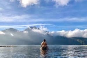 Bali: Soloppgangstrekning på Mount Batur med ATV og svart lava