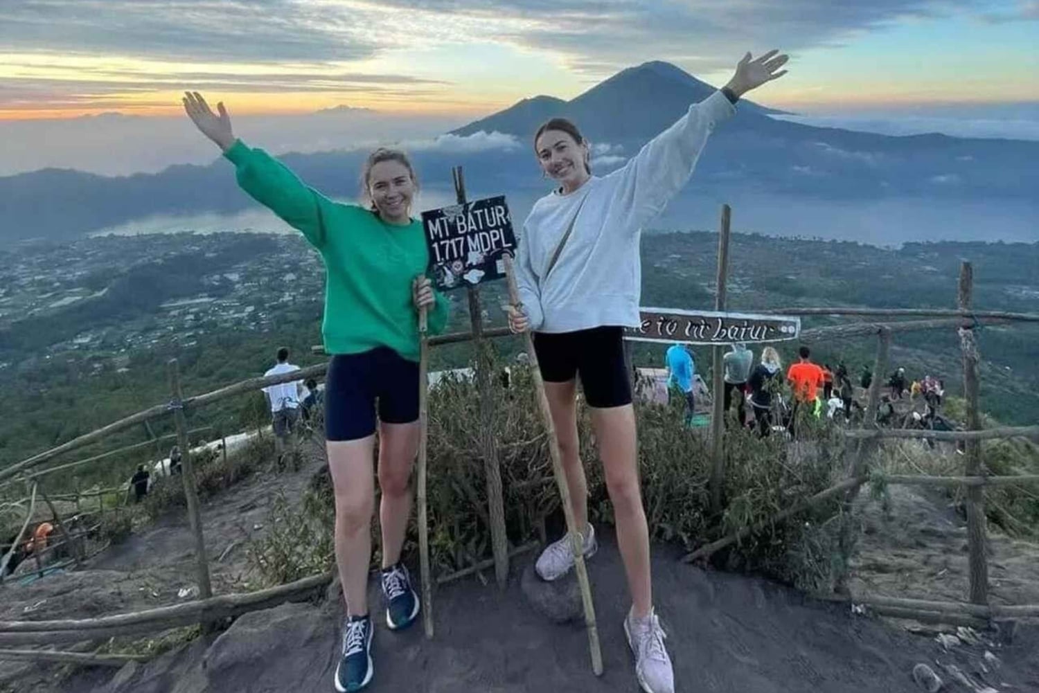 Bali: Caminhada ao amanhecer no Monte Batur com pequeno-almoço e recolha