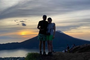 Bali: Batur-fjellets soloppgangstur med naturlig varm kilde