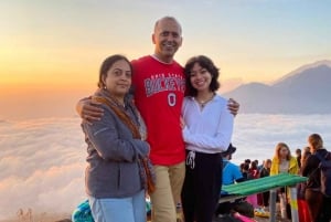 Bali: Trekking all'alba sul Monte Batur con sorgente calda naturale