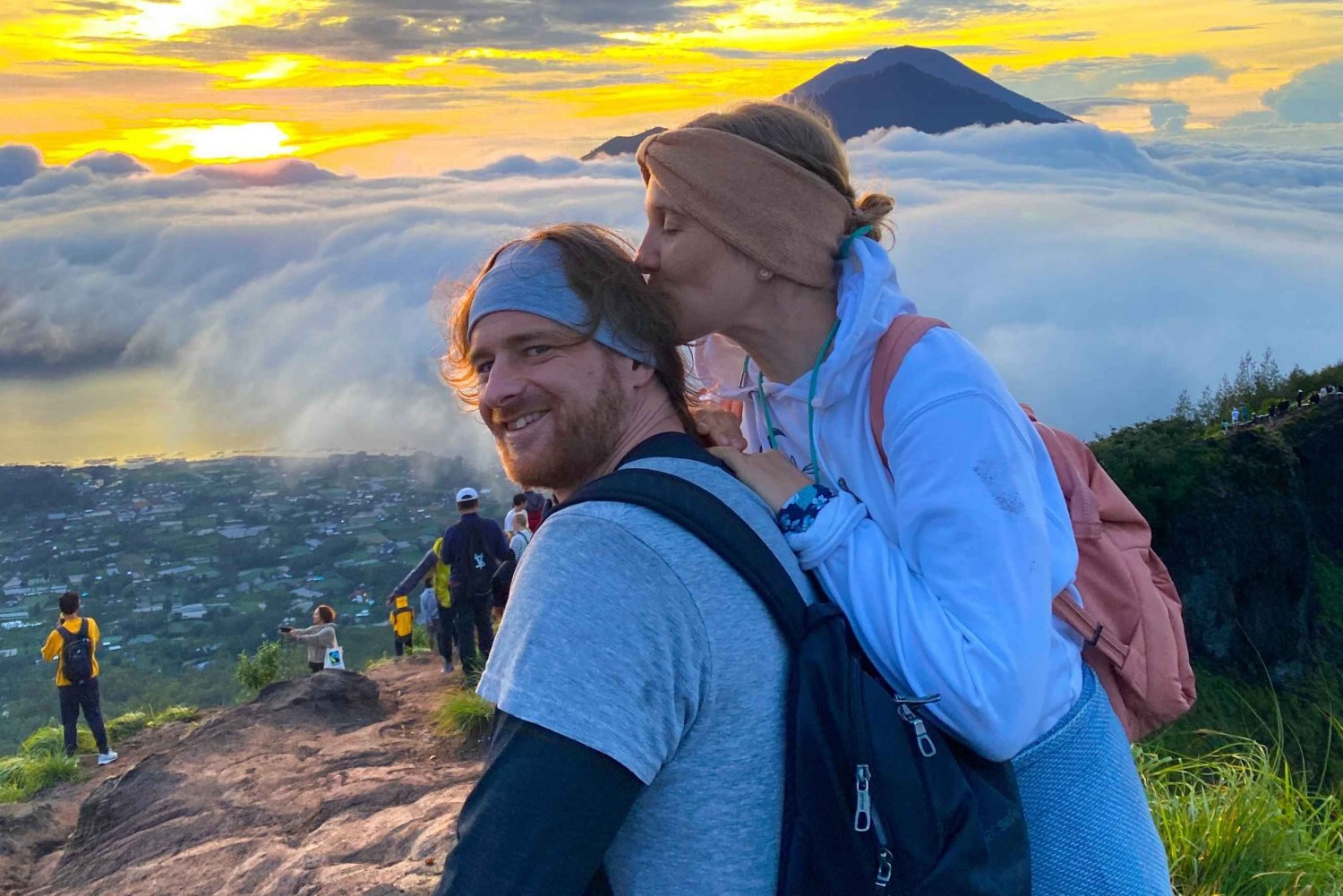 Bali: Vandring i soloppgangen på Batur-fjellet med privat guide