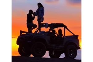Bali: Mount Batur Sunset Jeep Tour with Aloha Swing