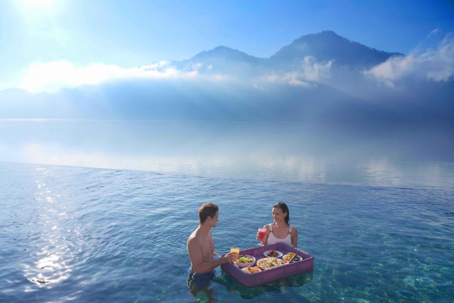 Bali/Baturin vuori: Toya Devasya luonnollinen kuuma lähde -lippu