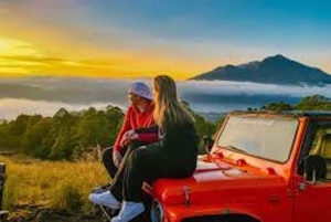 Bali: Mt Batur Jeep Sunrise & Taman Sari Waterfall Tour
