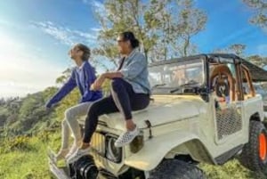 Bali: Mt Batur Jeep Sunrise & Taman Sari Waterfall Tour