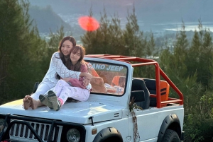 Bali: Mt Batur Jeep Sunrise with Breakfast & Floating Temple