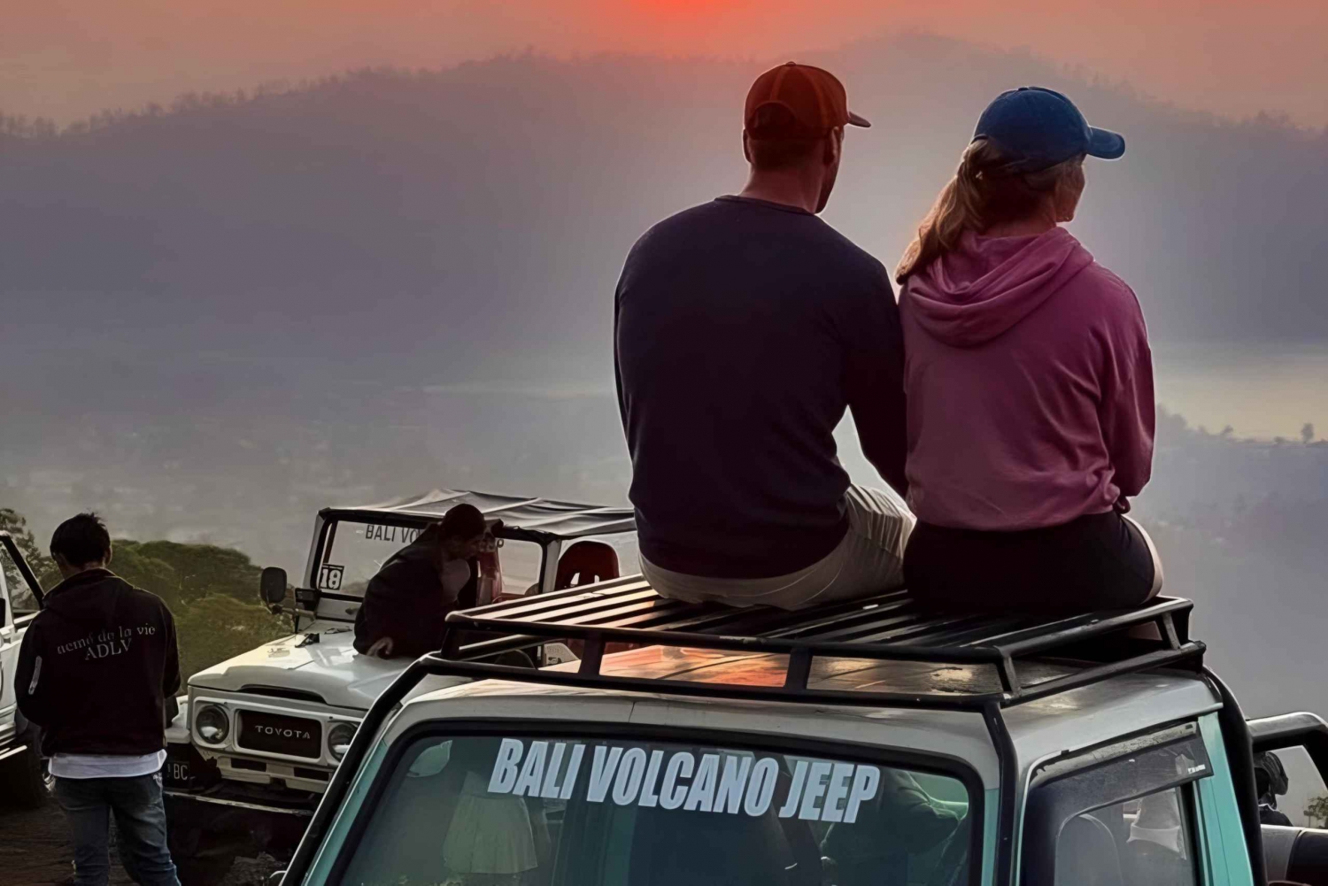 BALI: Mt Batur Volcano 4WD Jeep Sunrise Private Guide Tour