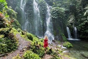 Bali/Munduk: Odkryj trzy różne ukryte wodospady-perełki