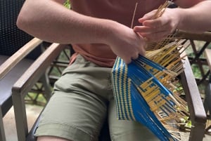 Bali-Munduk: Jungle Trek, Canoe & Bamboo Weaving Class