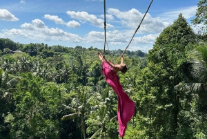 Bali Nature Swing & Relaxing Koi Garden Boat with Lunch