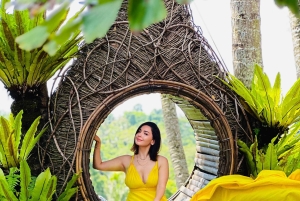 Bali Nature Swing & Relaxing Koi Garden Boat with Lunch