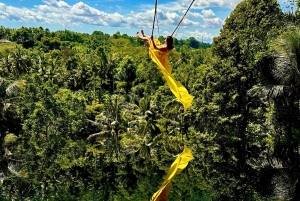 Bali Nature Swing & Relaxing Koi Garden Boat with Lunch