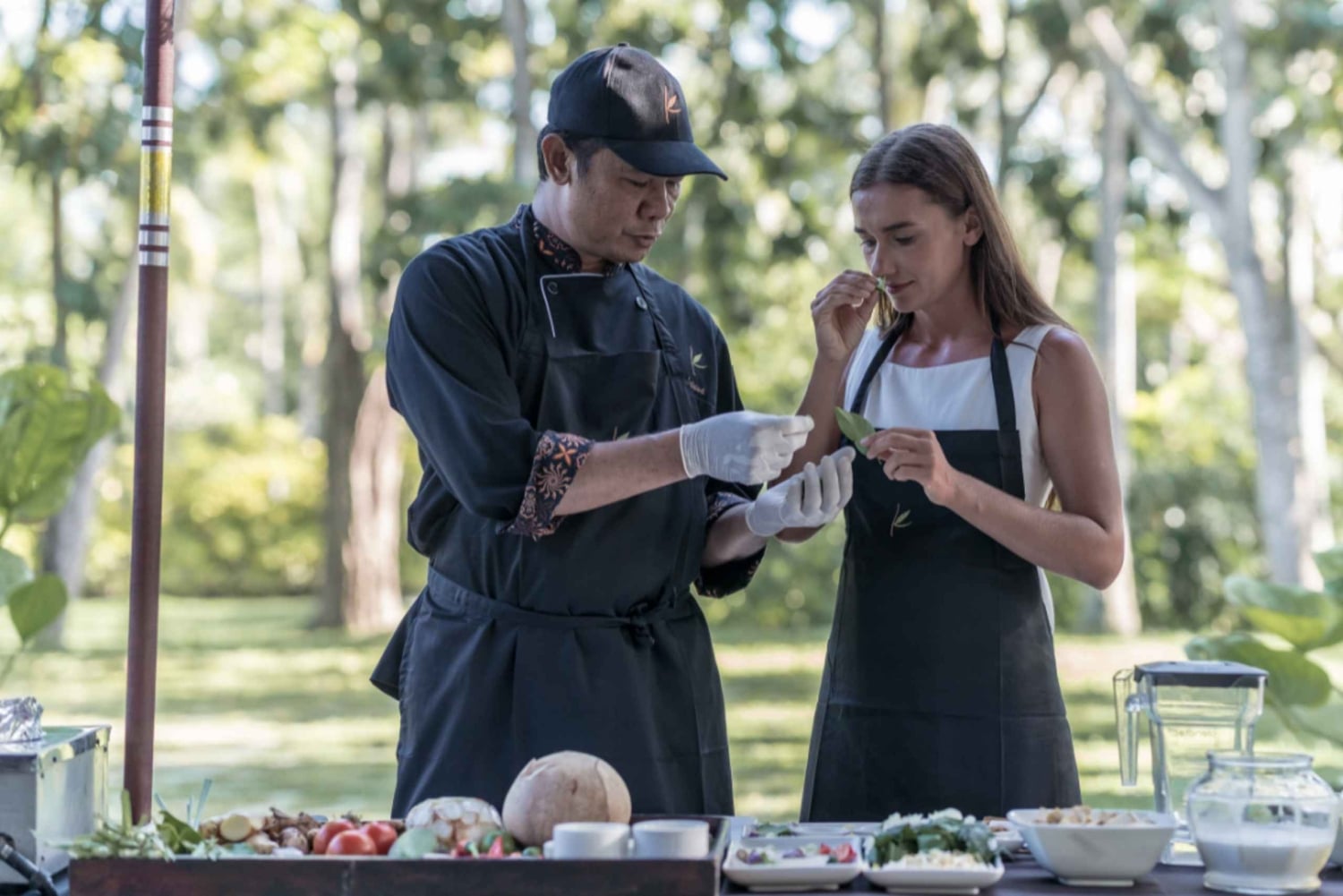 Bali/Nusa Dua : cours de cuisine privé avec visite d'un marché