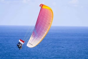 Bali: Nusa Dua Tandem laskuvarjoliito sertifioidun lentäjän kanssa.