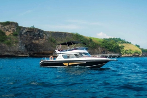 Bali: Nusa Penida Luxury Yacht with Manta Snorkel & Fishing