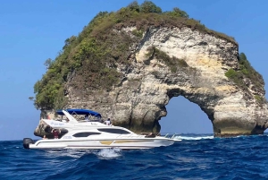 Bali: Nusa Penida Luxury Yacht with Manta Snorkel & Fishing