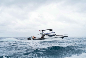 Bali: Nusa Penida Luxury Yacht with Manta Snorkel & Fishing