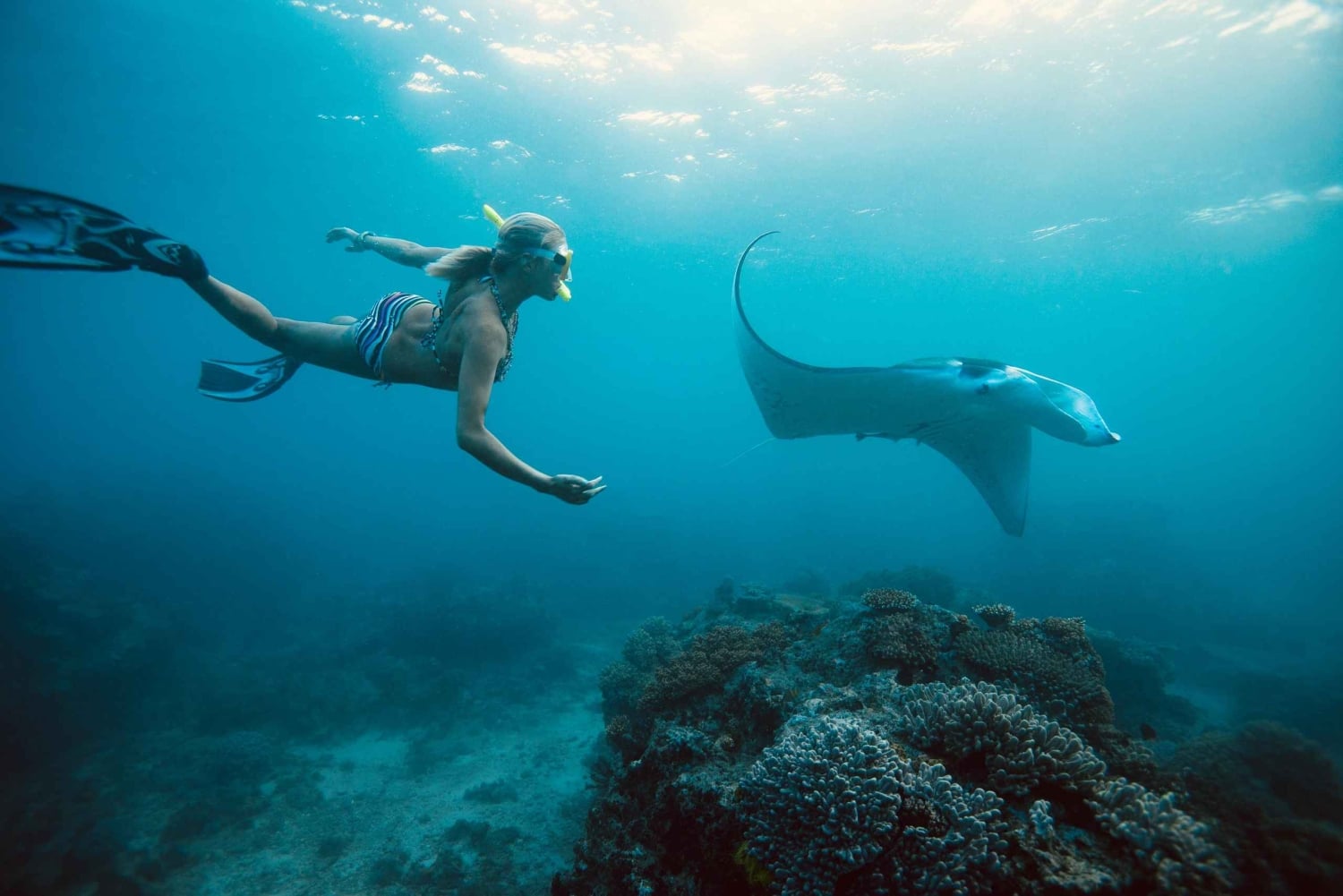 Bali/Nusa Penida: Manta Point Snorkel Boat & West Coast Tour