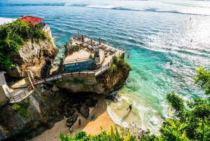 Bali: Padang Padang Beach, Uluwatu Temple & Kecak Dance Tour