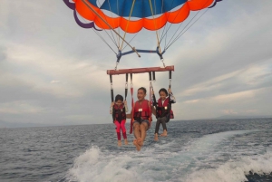 Bali: Opplevelse med fallskjermseiling på Nusa Dua-stranden